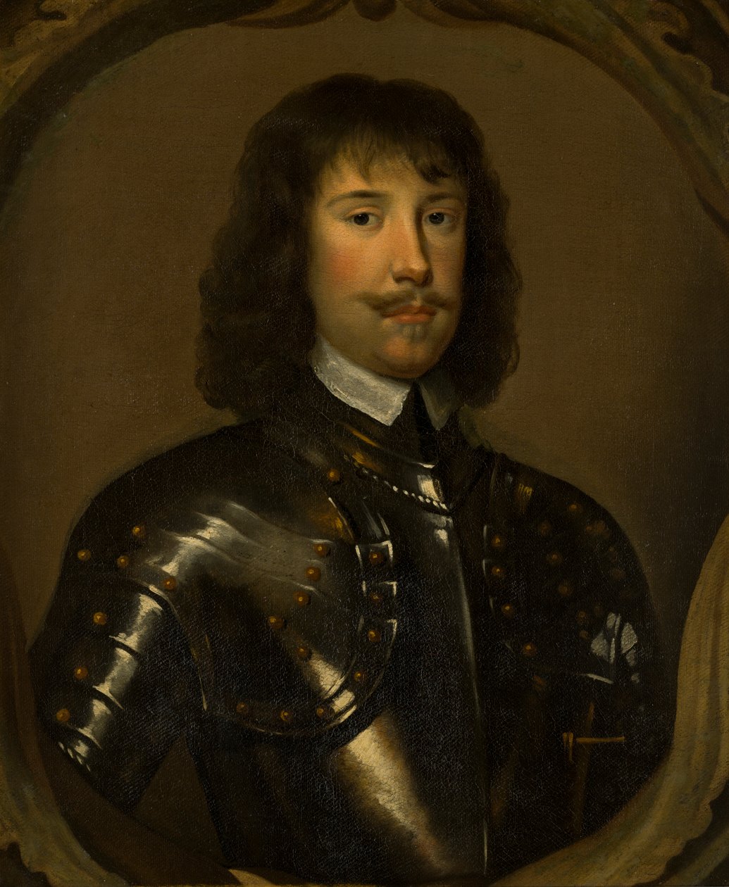 Portrét Richarda 2. Lord Herbert z Cherbury (1557-1596) (olej na plátně) od Willem Wissing