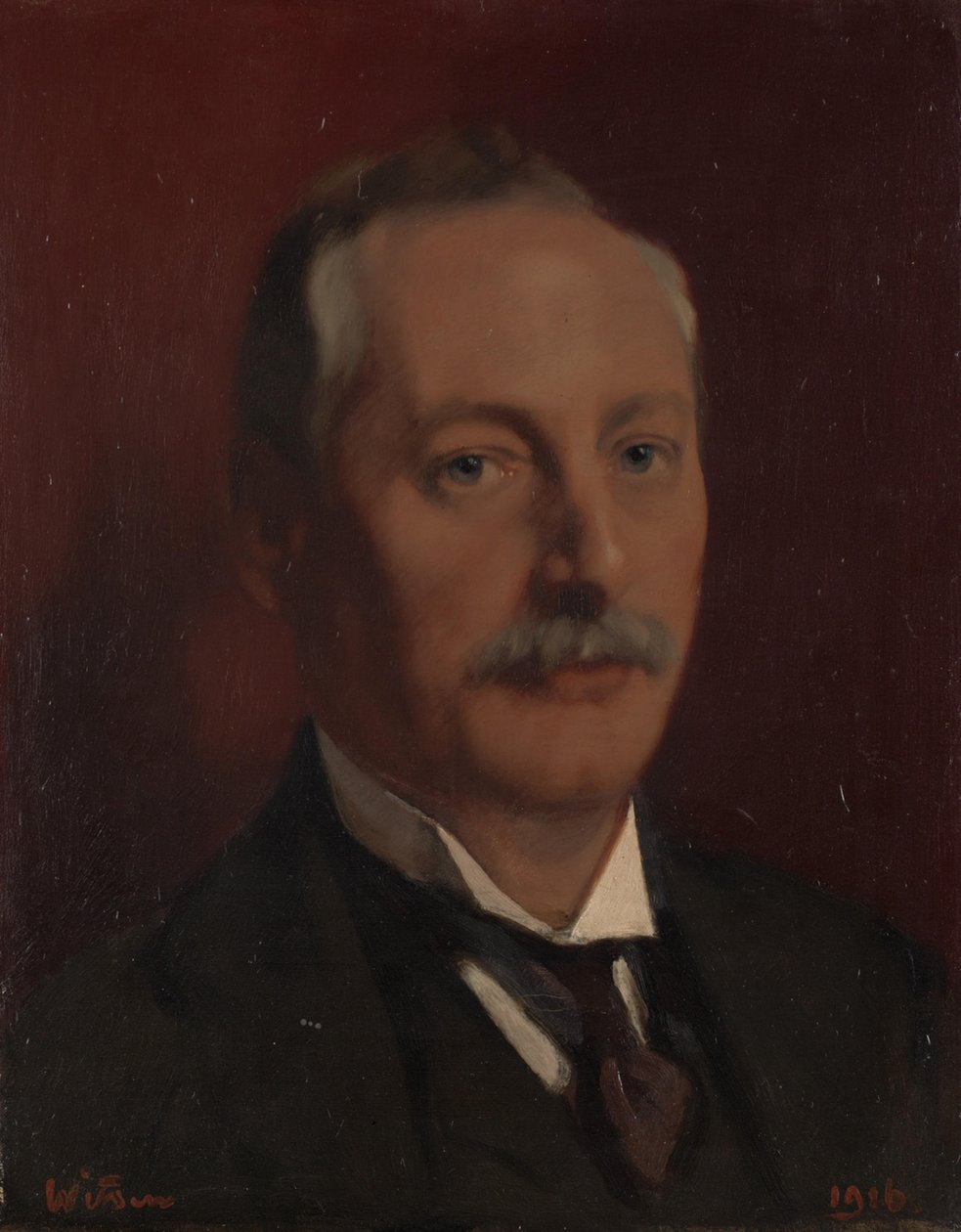 Alfred Gideon Boissevain (1870-1922), ředitel a šéfredaktor Algemeen Handelsblad od Willem Witsen