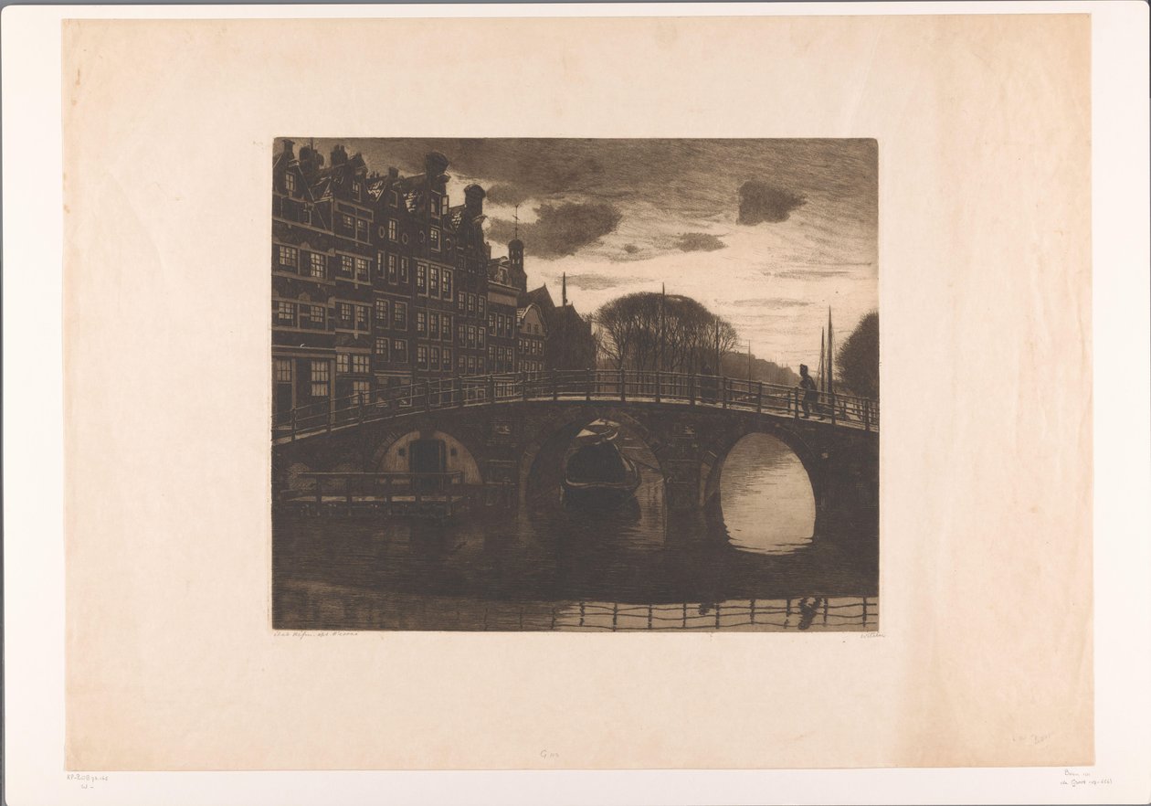 Brouwersgracht, Amsterdam od Willem Arnoldus Witsen