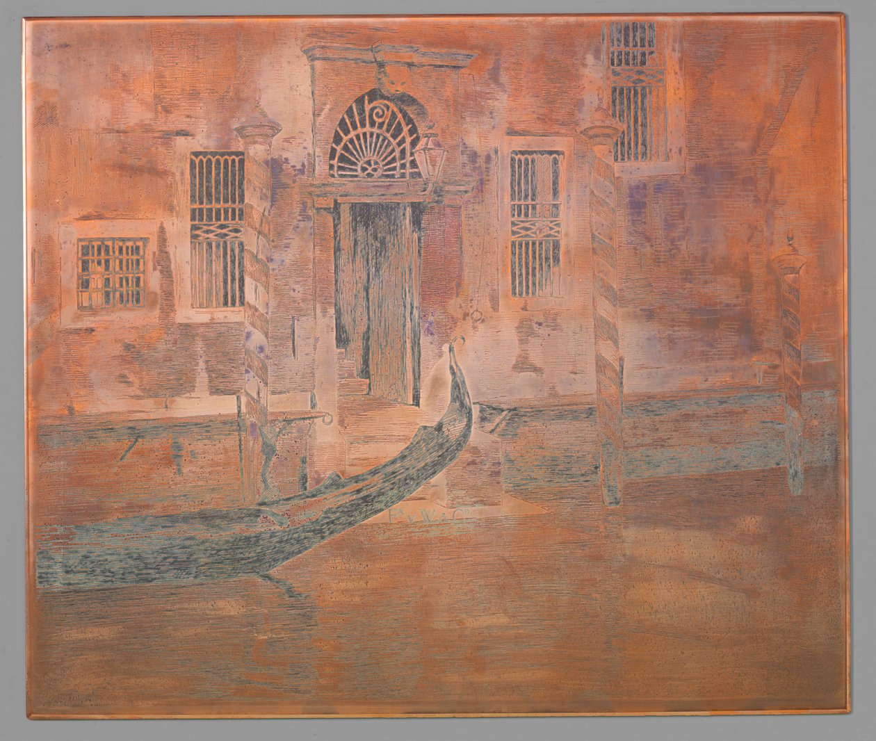 Gondola přijíždí do Canal Grande v Benátkách od Willem Arnoldus Witsen