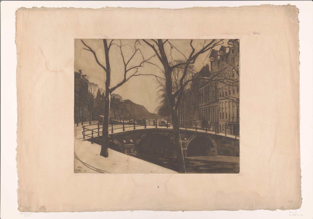 Herengracht, Amsterdam od Willem Arnoldus Witsen