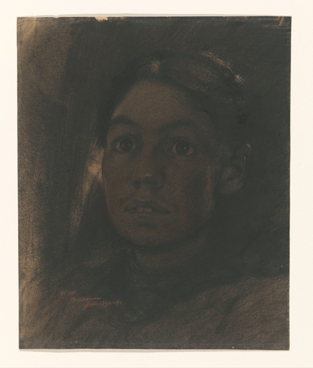 Portrét Marthy van Eeden-van Vloten od Willem Arnoldus Witsen