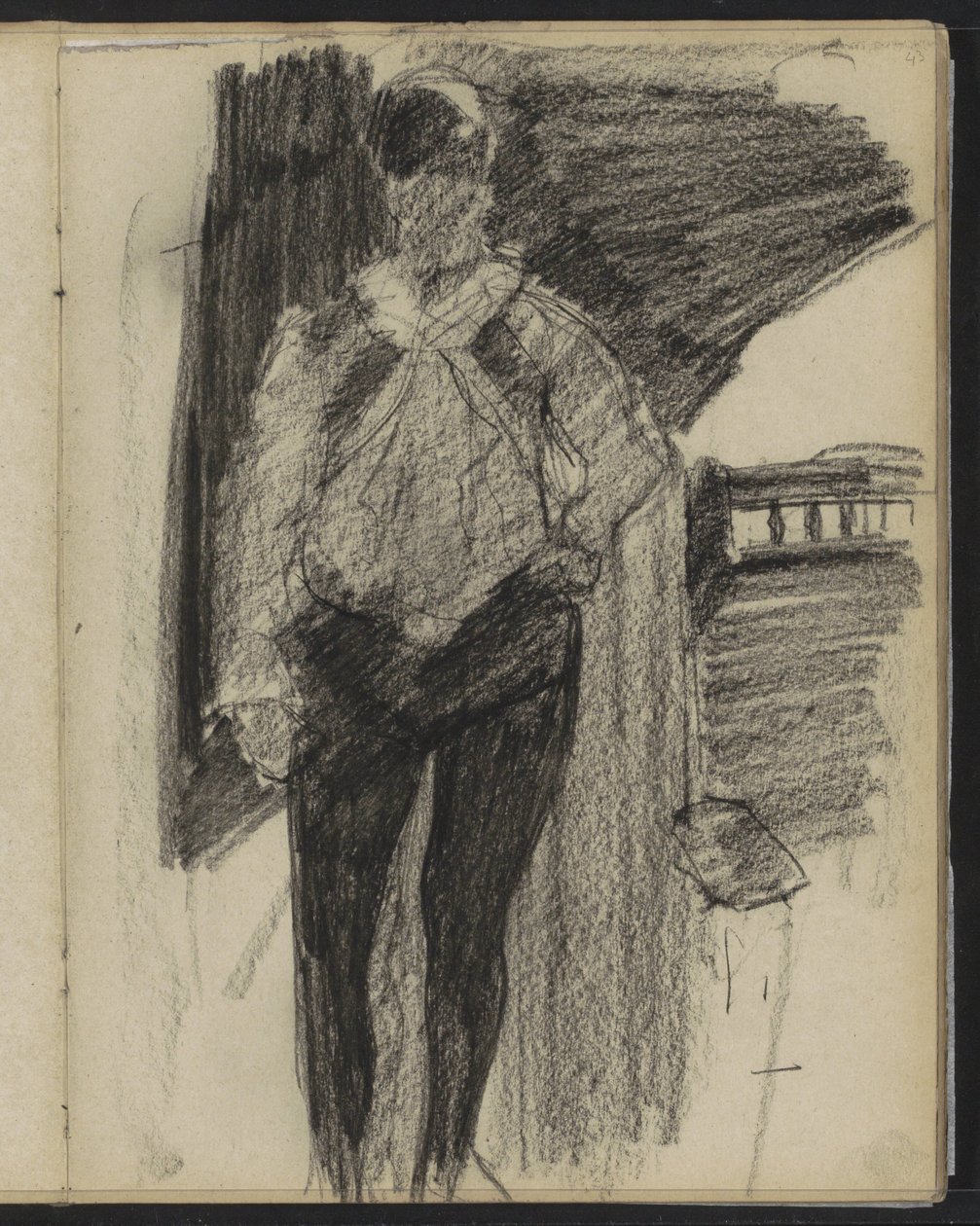stojící postava od Willem Arnoldus Witsen