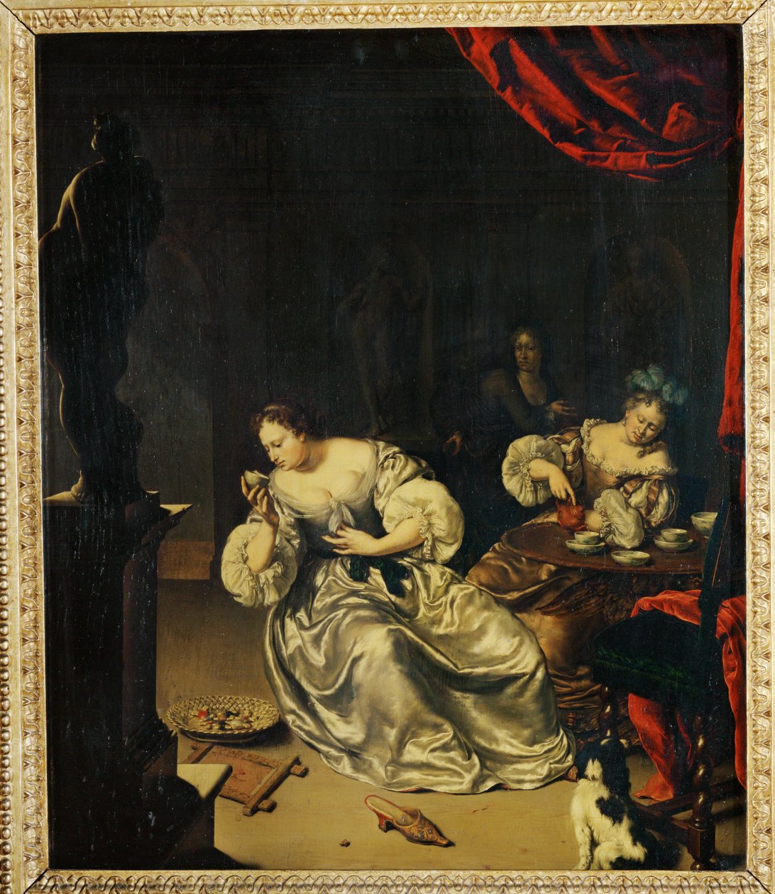 Le The - Teatime ... od Willem van (after) Mieris