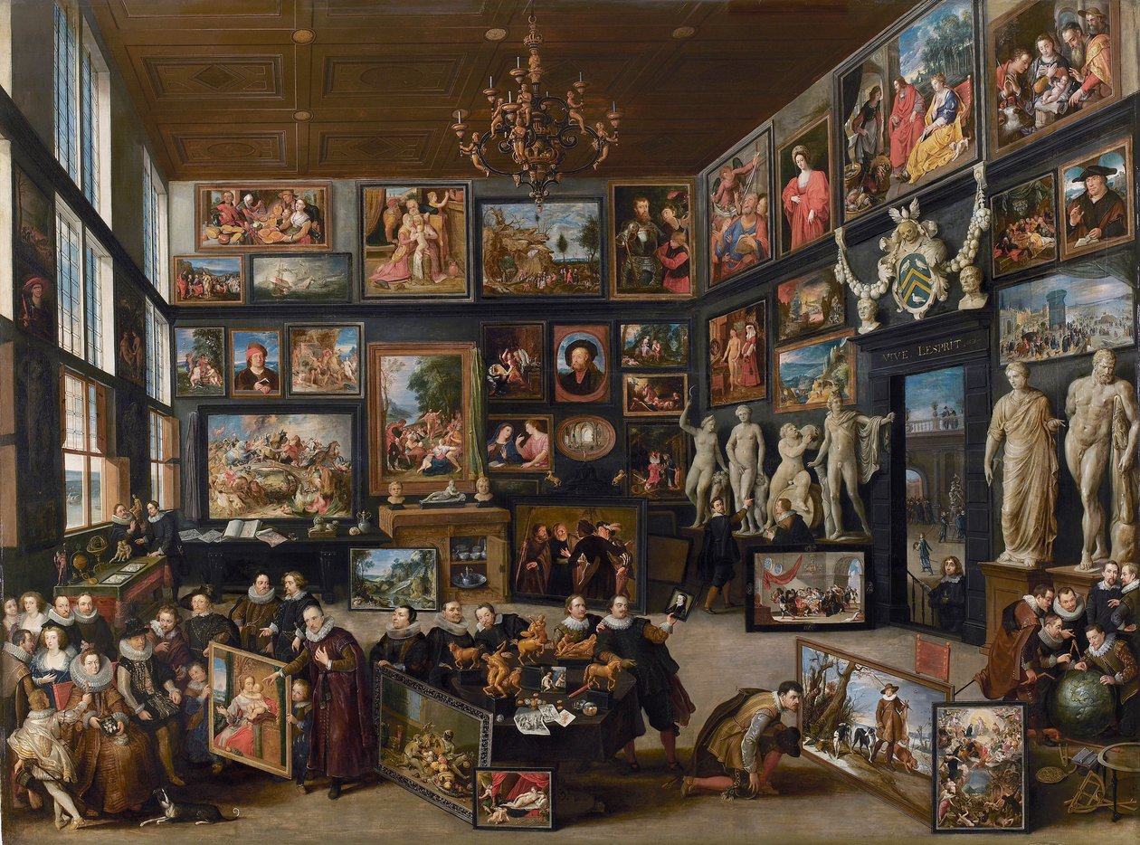 Galerie Cornelis van der Geest, 1628. od Willem van Haecht