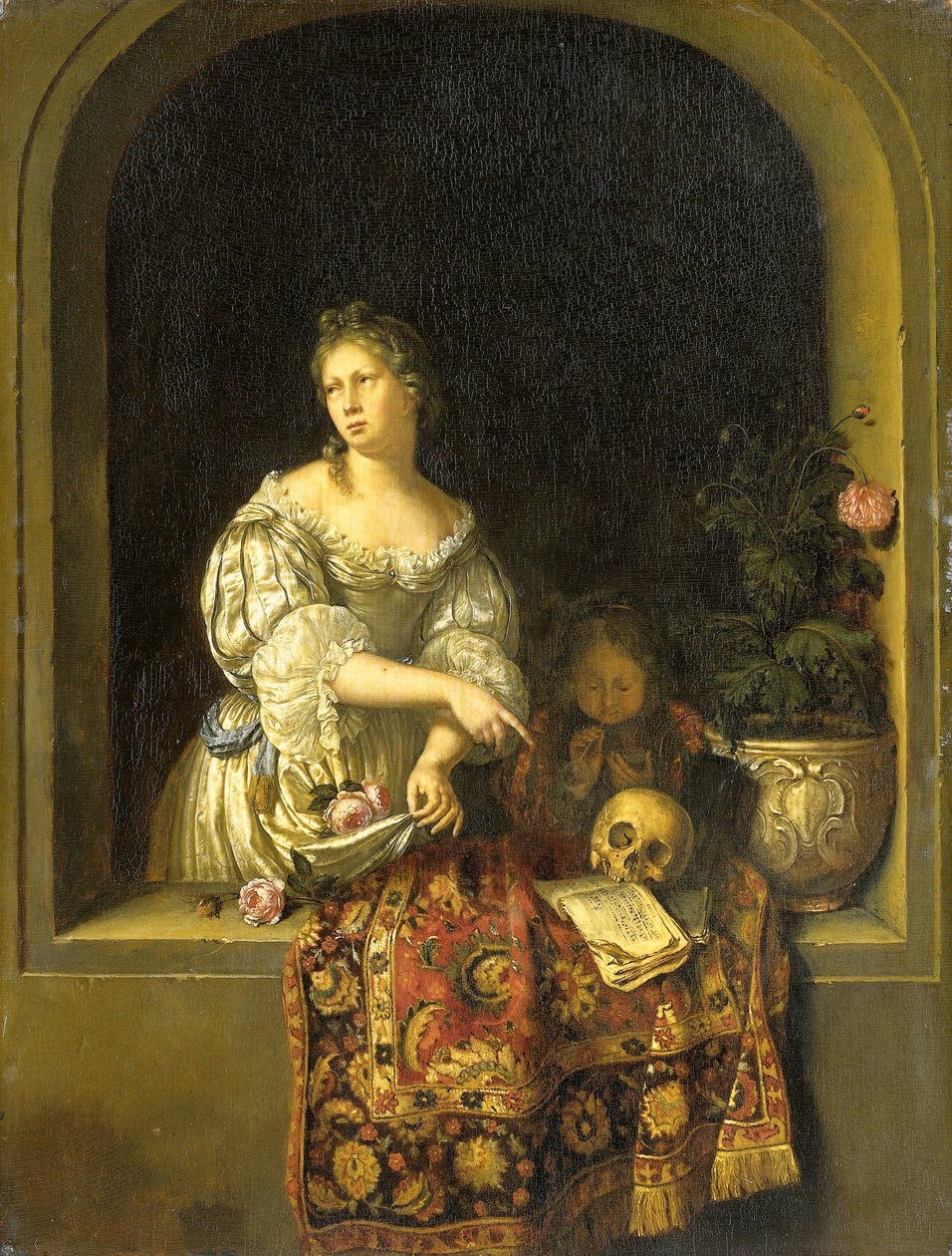 Alegorie pomíjivosti od Willem van Mieris (attributed to)