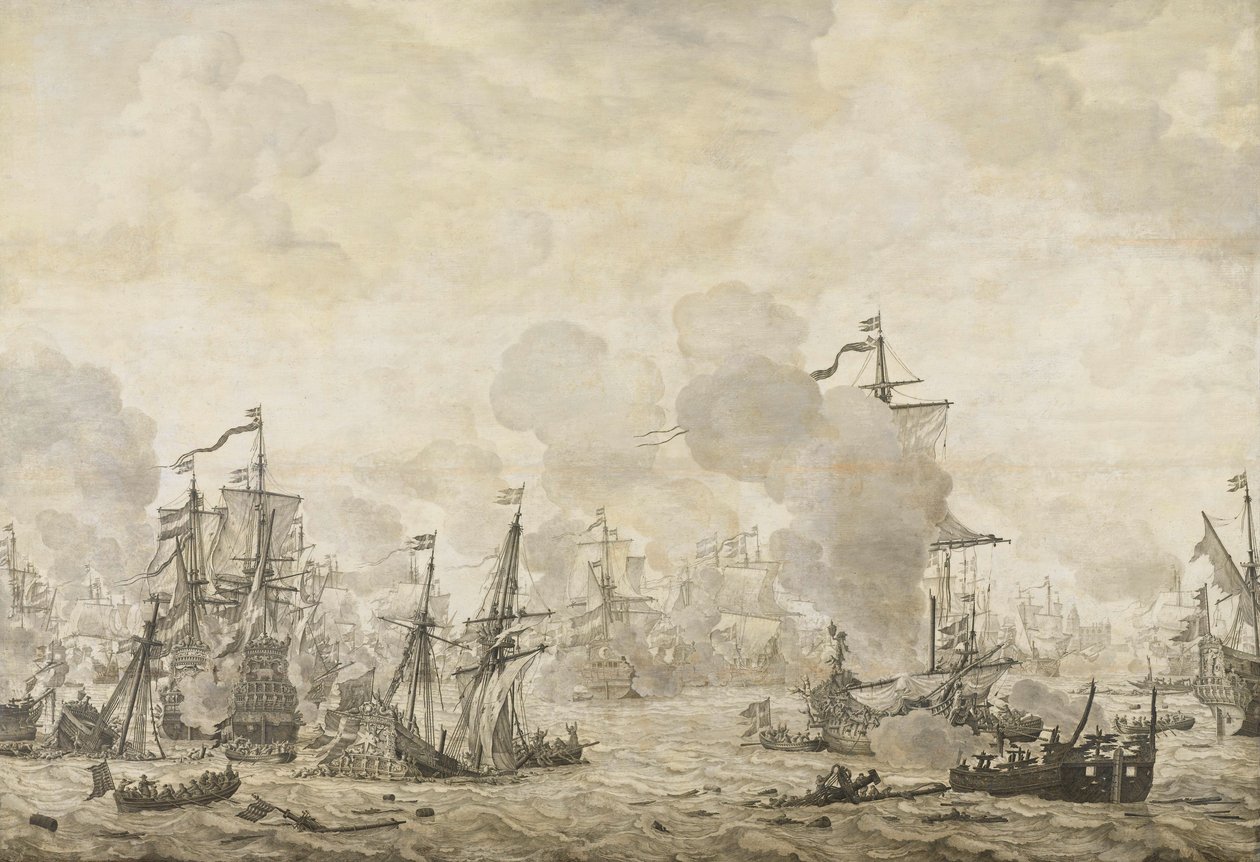 od Willem van de the Elder Velde