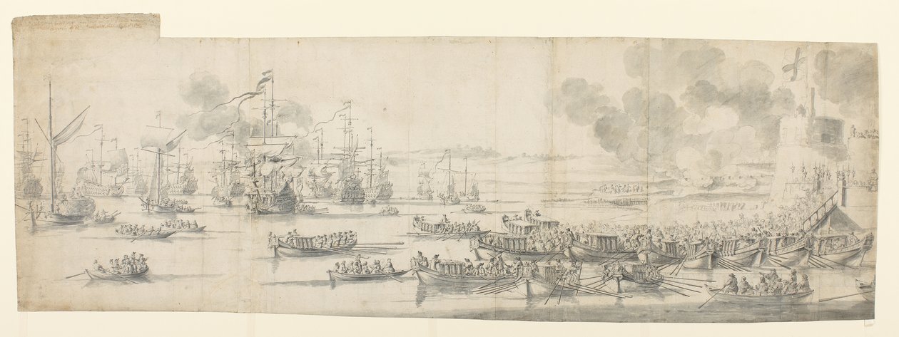  od Willem van de the Elder Velde