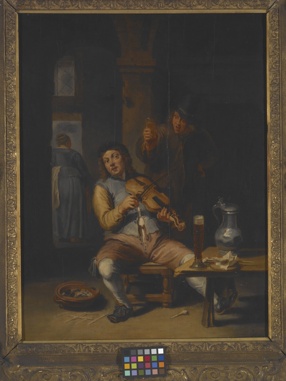 The Revelers (olej na dřevě) od Willem van the Elder Herp