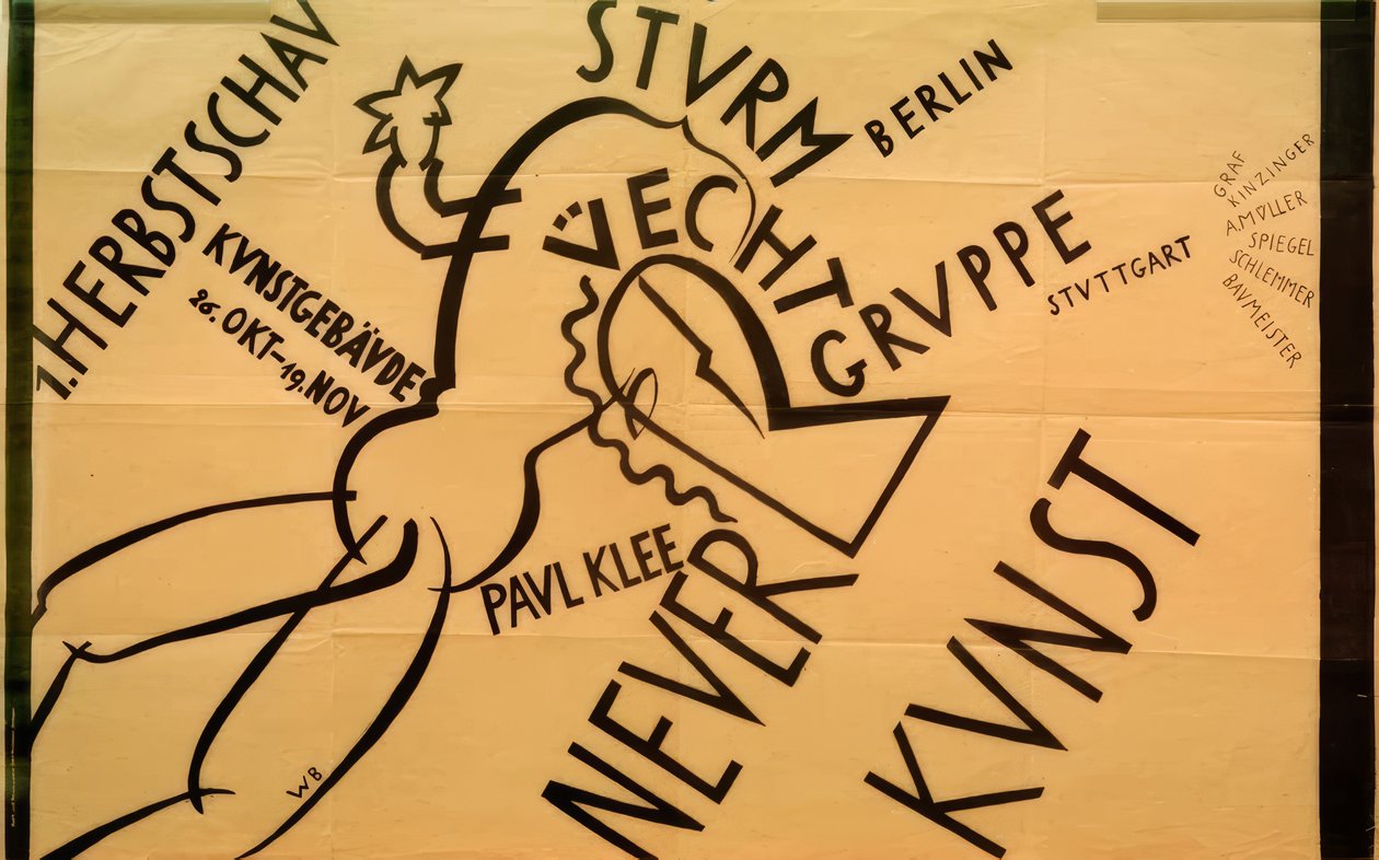 1. Podzimní výstava nového umění od Willi Baumeister