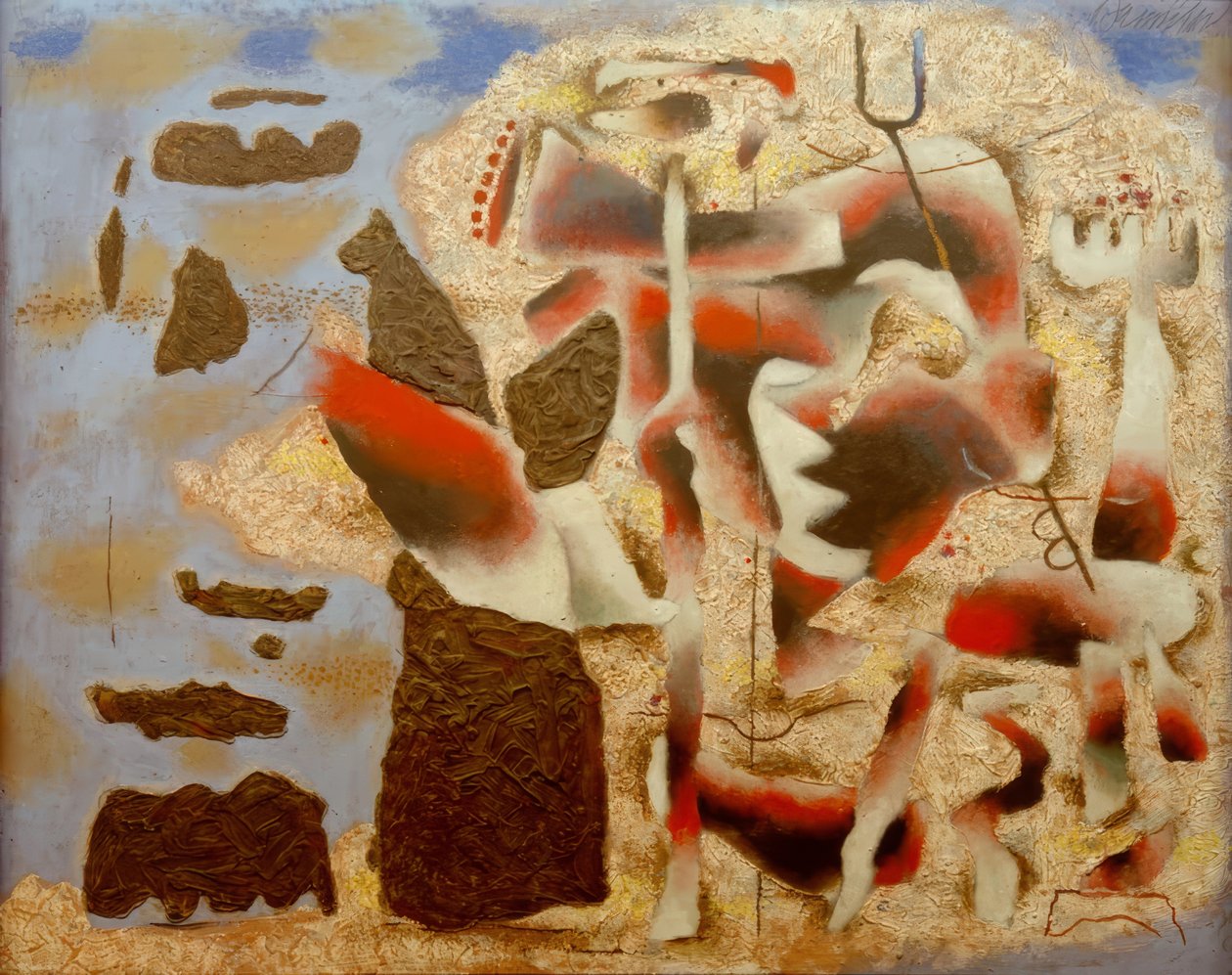 Atlantis od Willi Baumeister