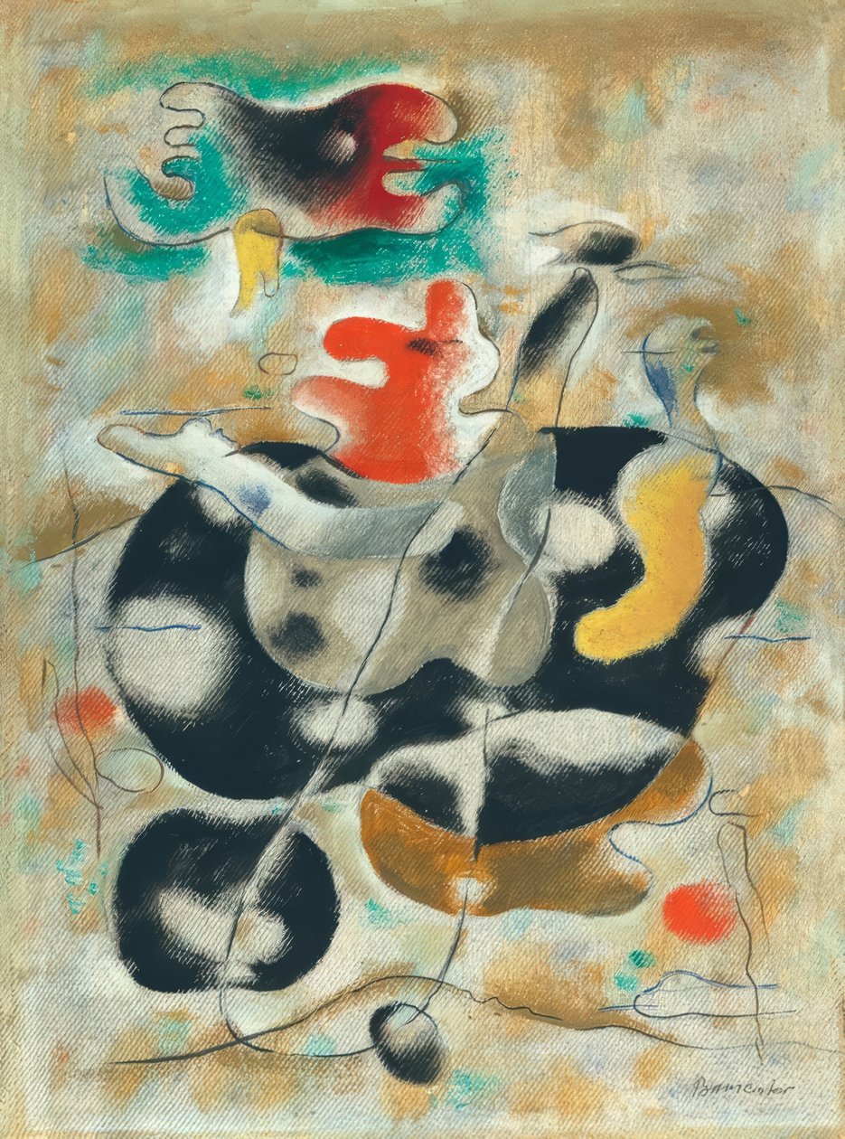 Eidos Plovoucí od Willi Baumeister