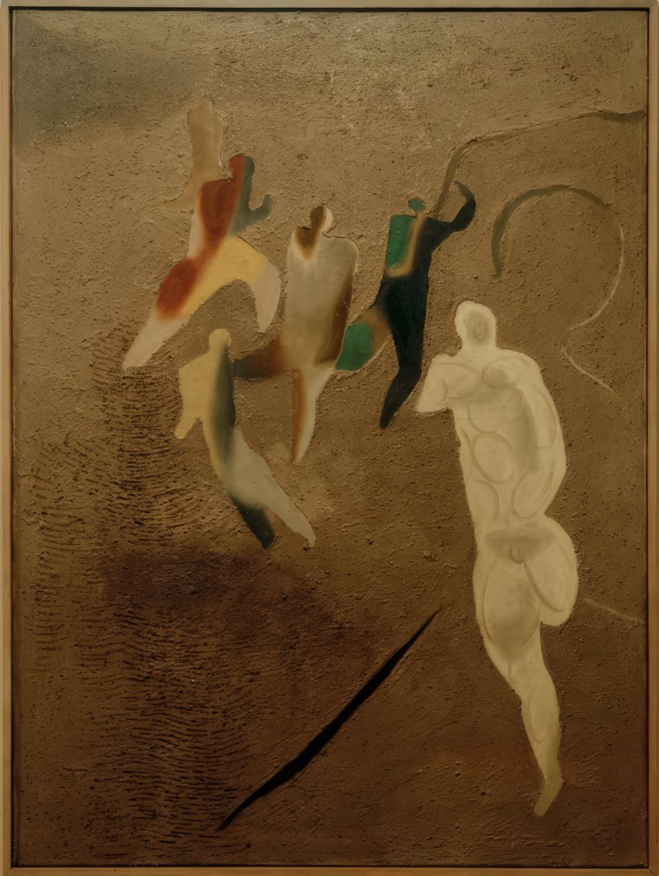 fotbalové hřiště od Willi Baumeister