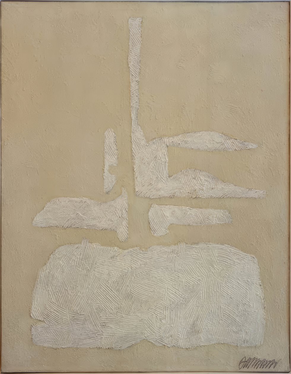 Hani-i-weiß s hřebenovým česáním od Willi Baumeister