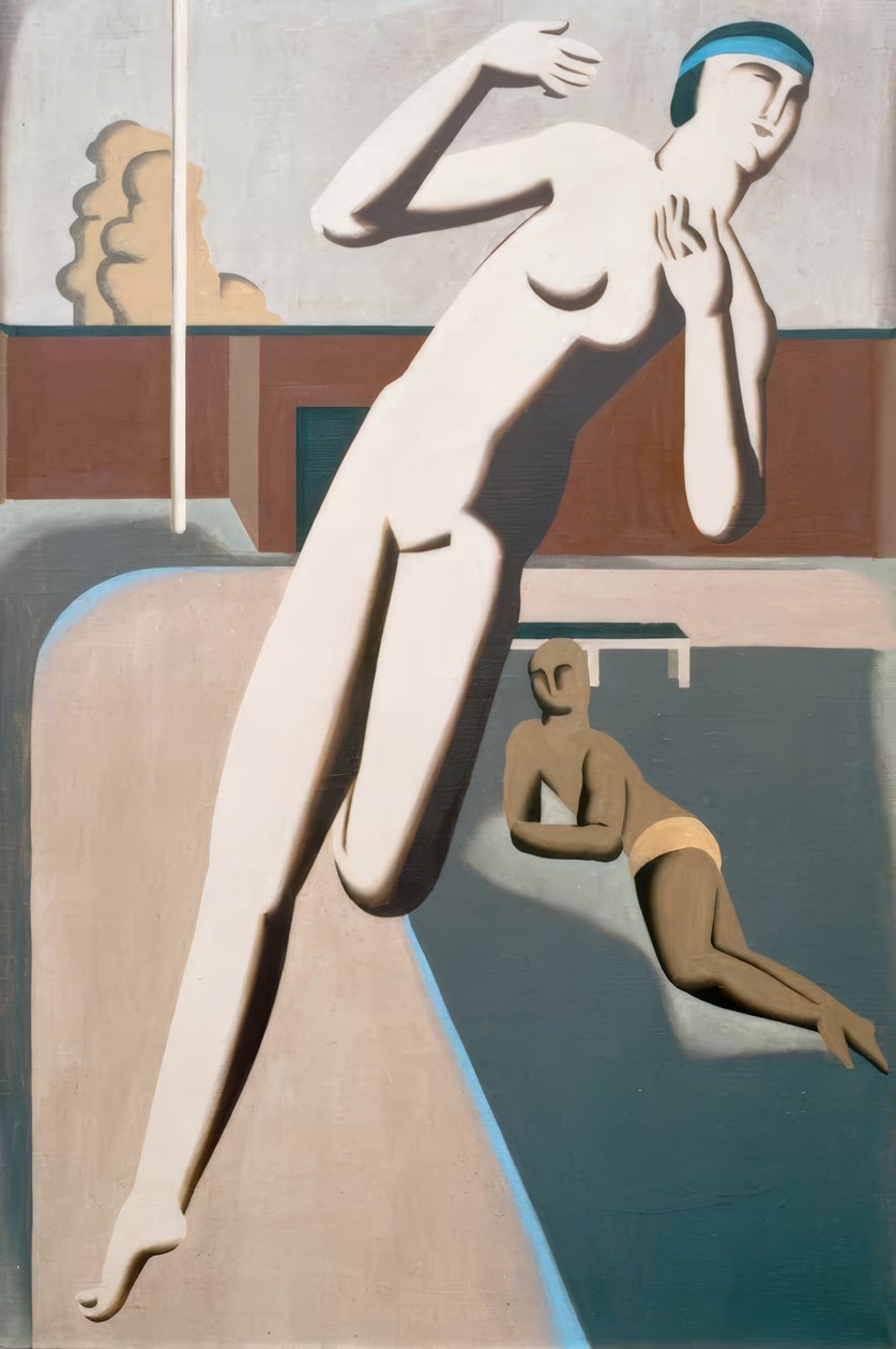 Běžkyně II od Willi Baumeister