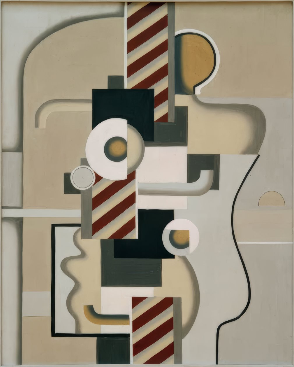 strojový člověk od Willi Baumeister