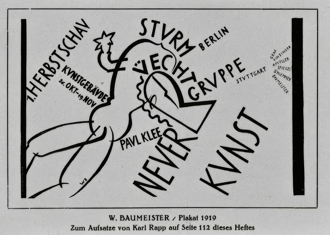 Poster  od Willi Baumeister