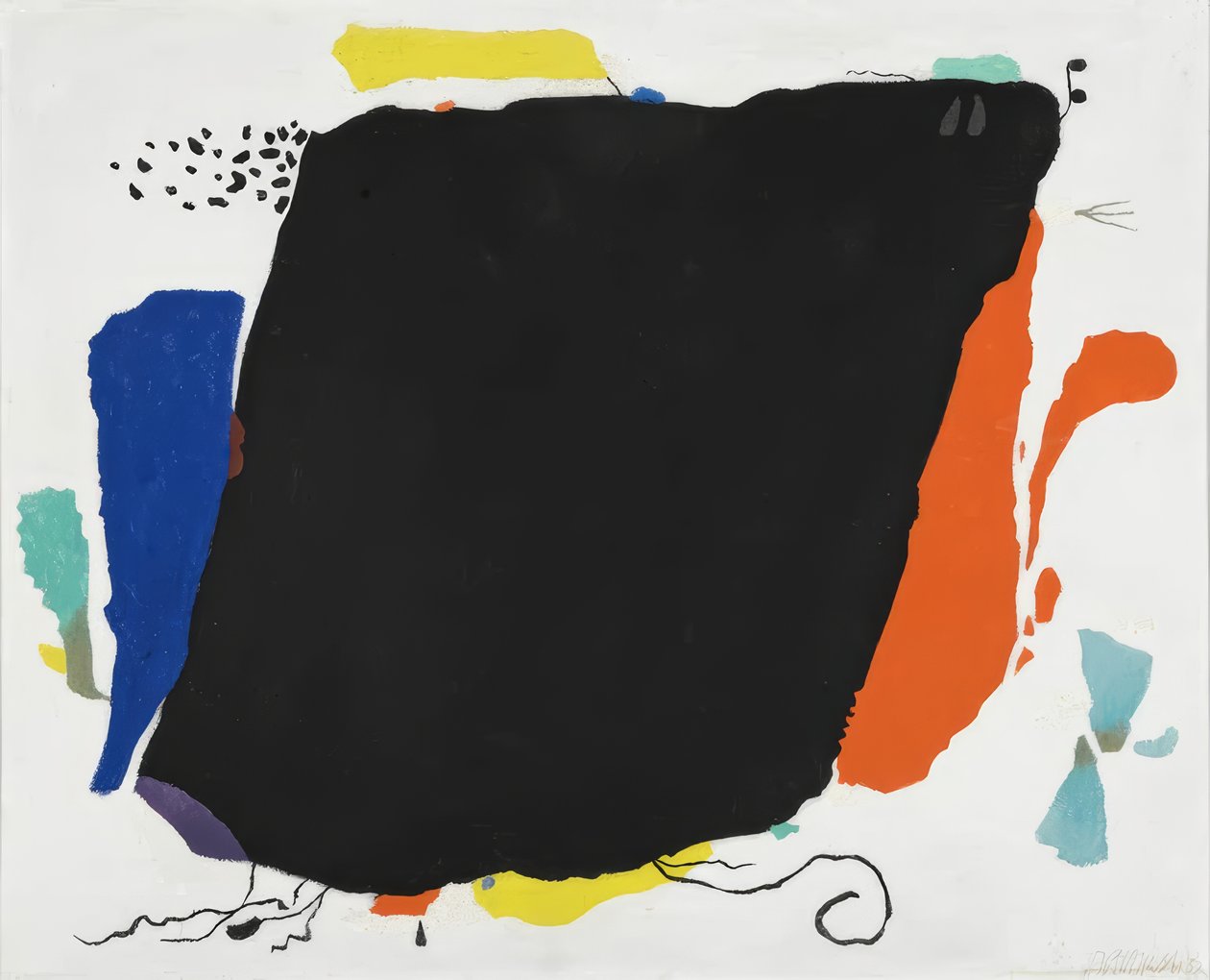 Černý přízrak od Willi Baumeister