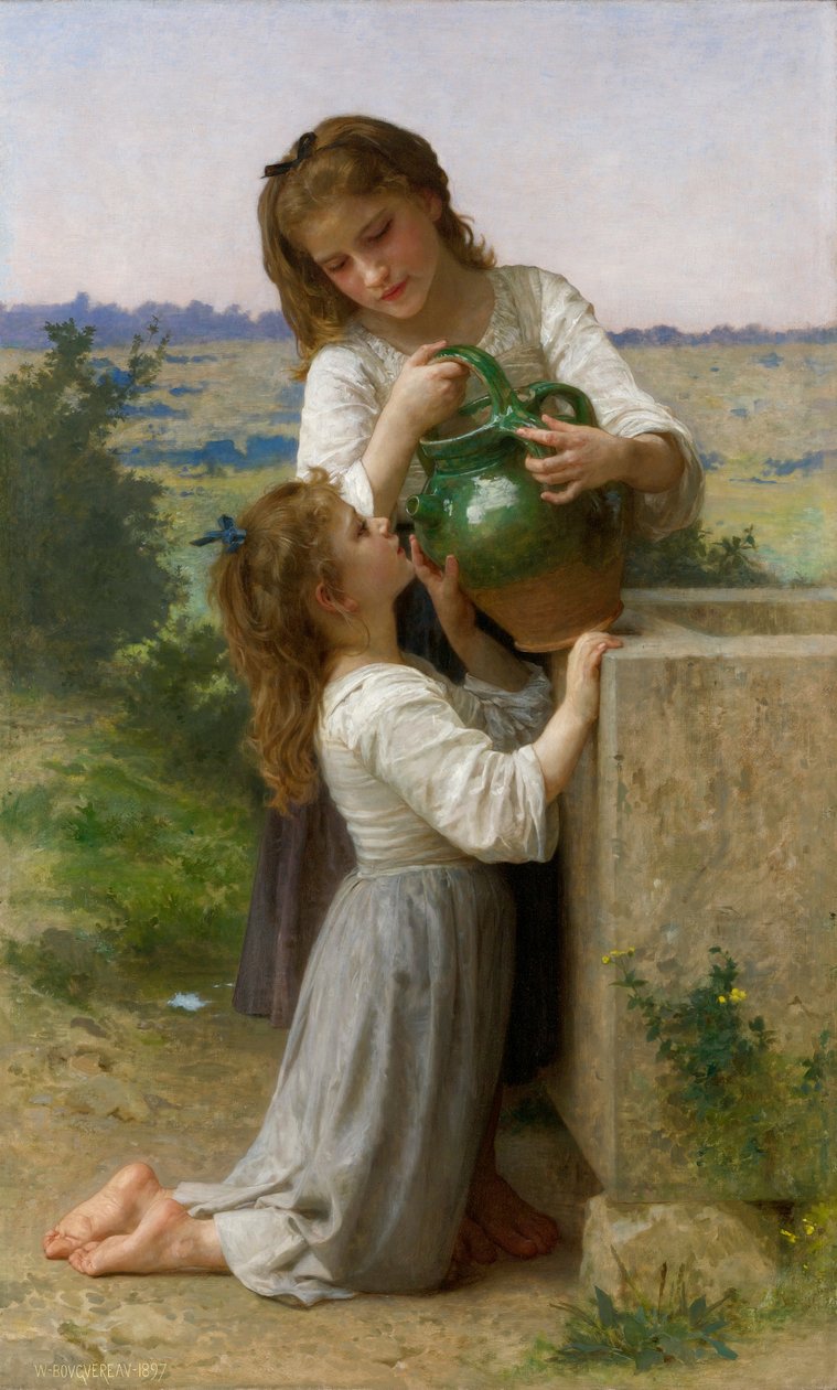 U fontány od William Adolphe Bouguereau