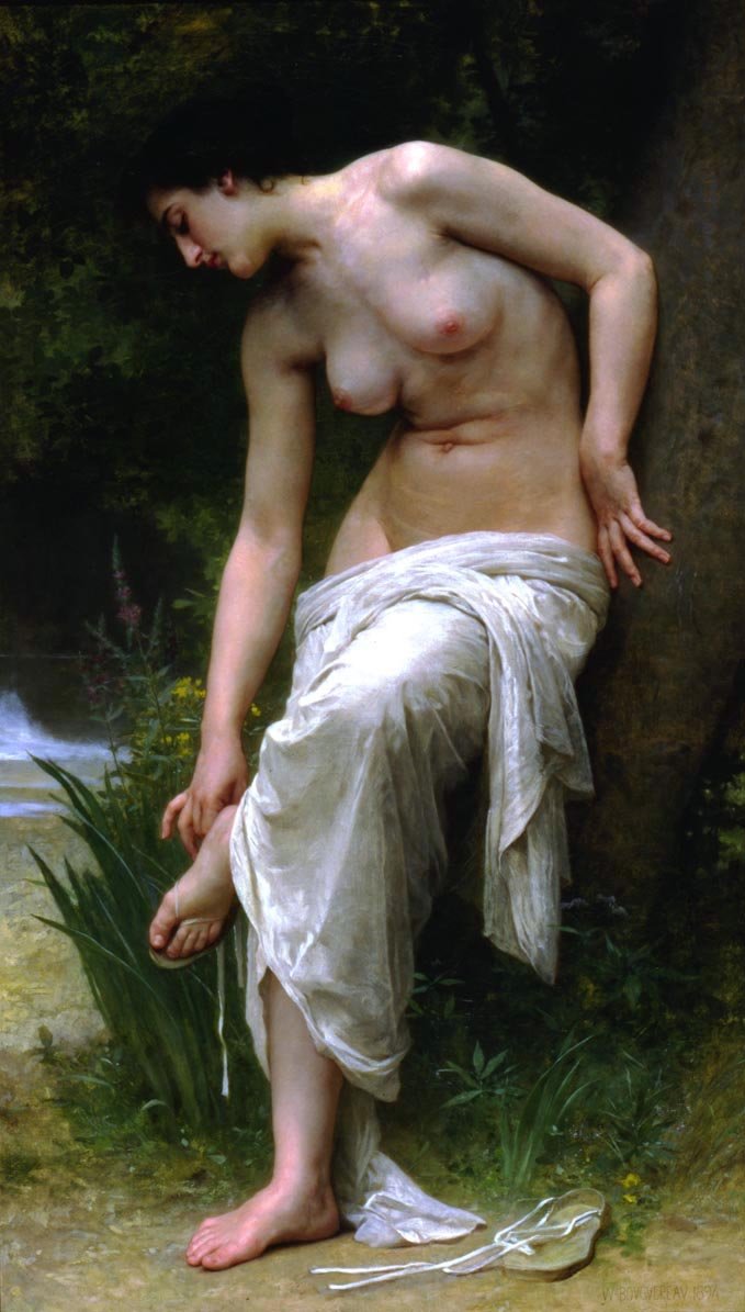 Po koupeli od William Adolphe Bouguereau