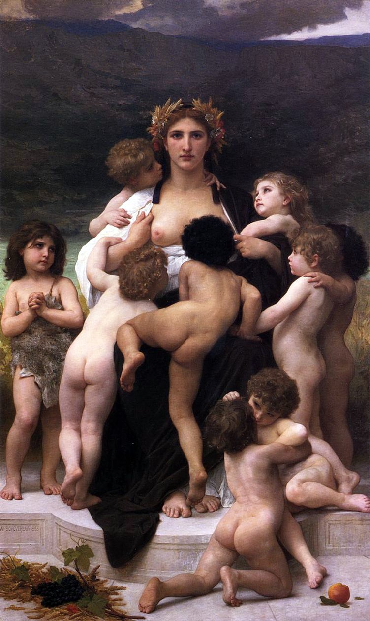 Alma Parent, 1883 od William Adolphe Bouguereau