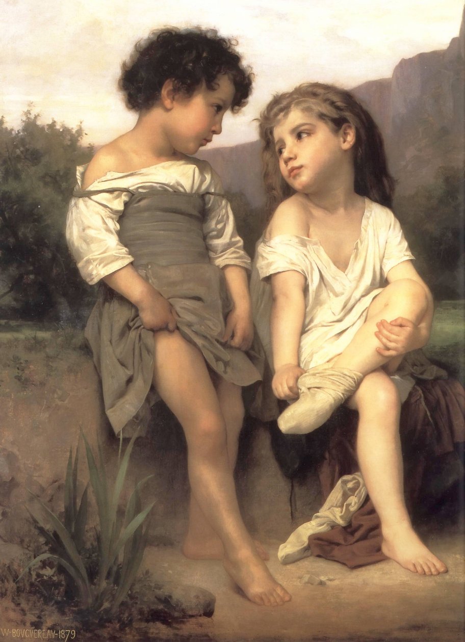 Na okraji potoka od William Adolphe Bouguereau