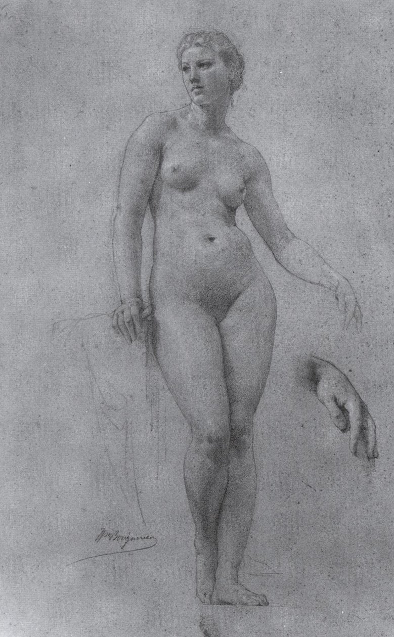 Nude Study for Venus od William Adolphe Bouguereau
