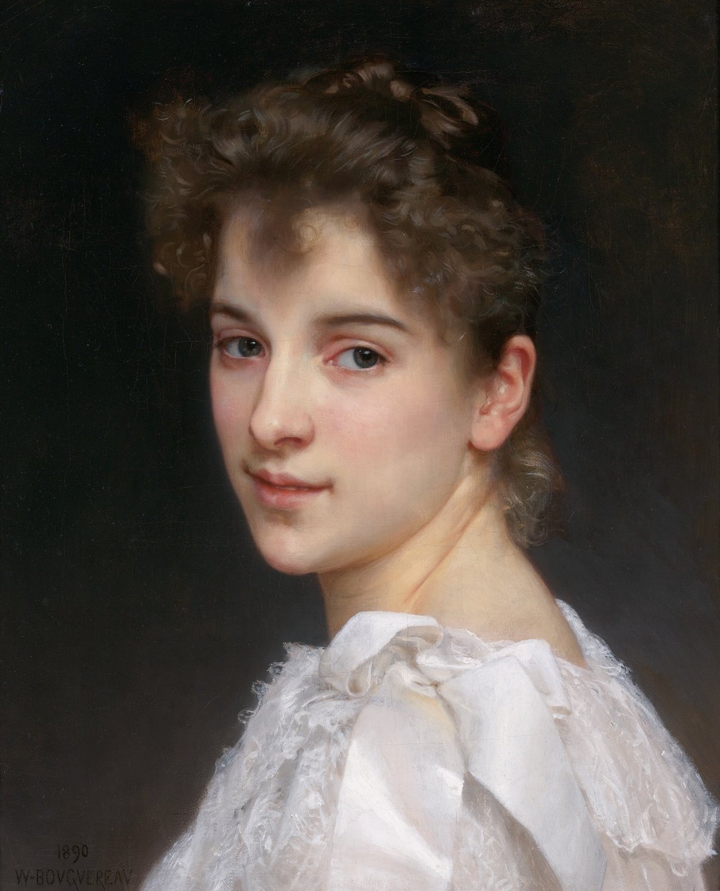 Gabrielle Cot od William Adolphe Bouguereau