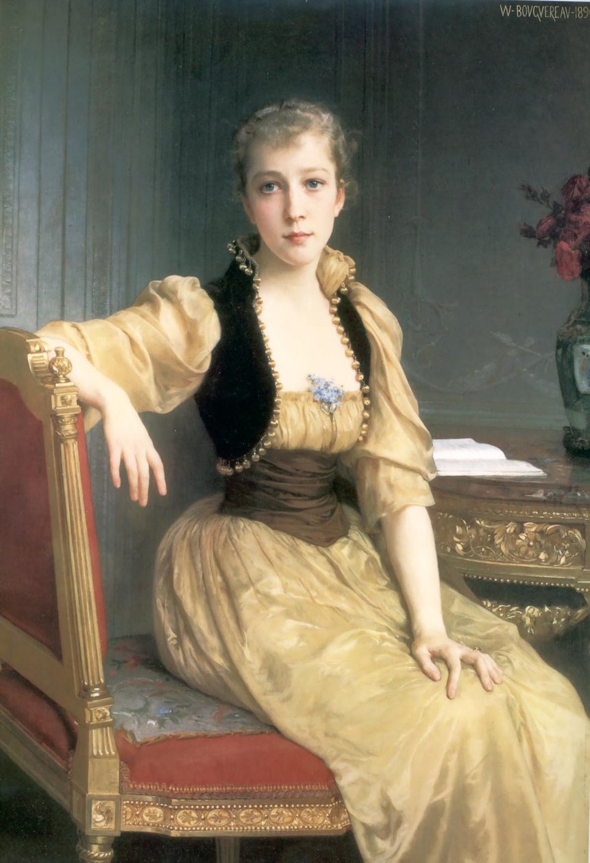 Paní Maxwellová od William Adolphe Bouguereau