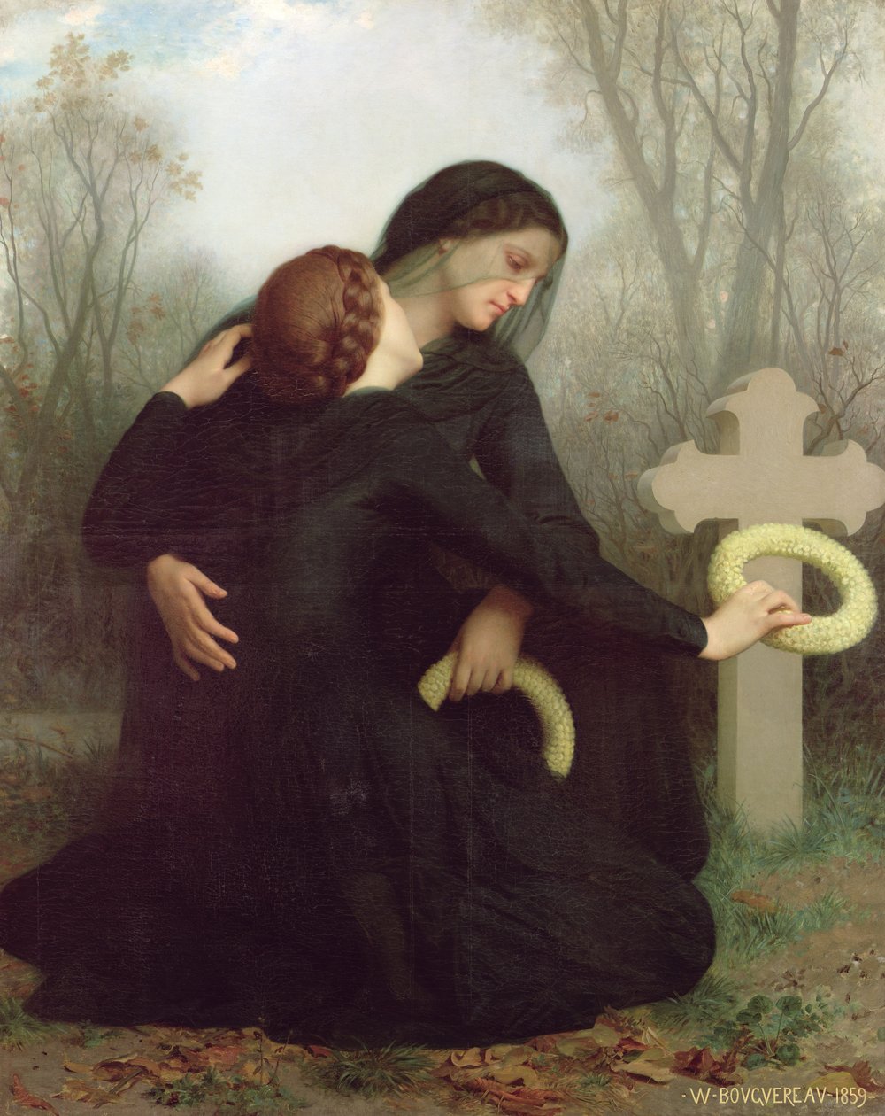 Svátek všech svatých 1859 od William Adolphe Bouguereau