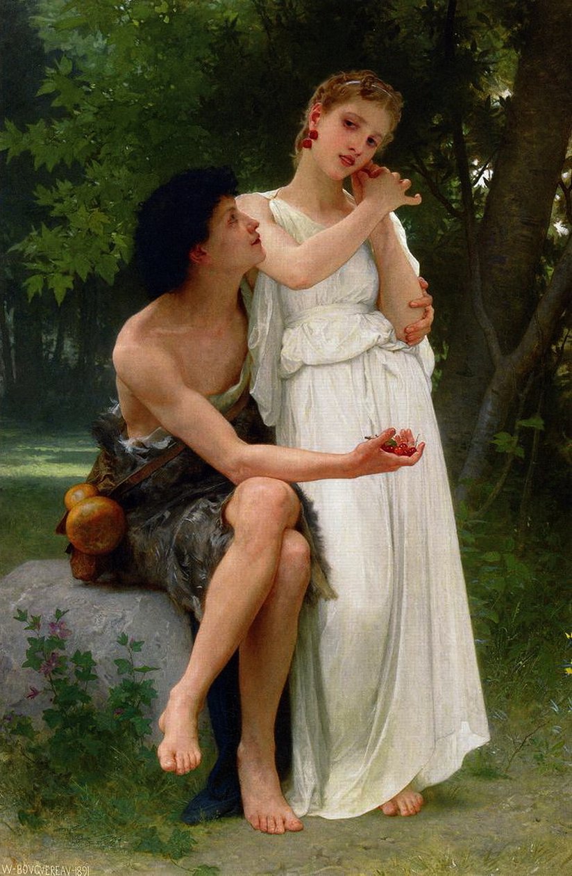 První šperky od William Adolphe Bouguereau