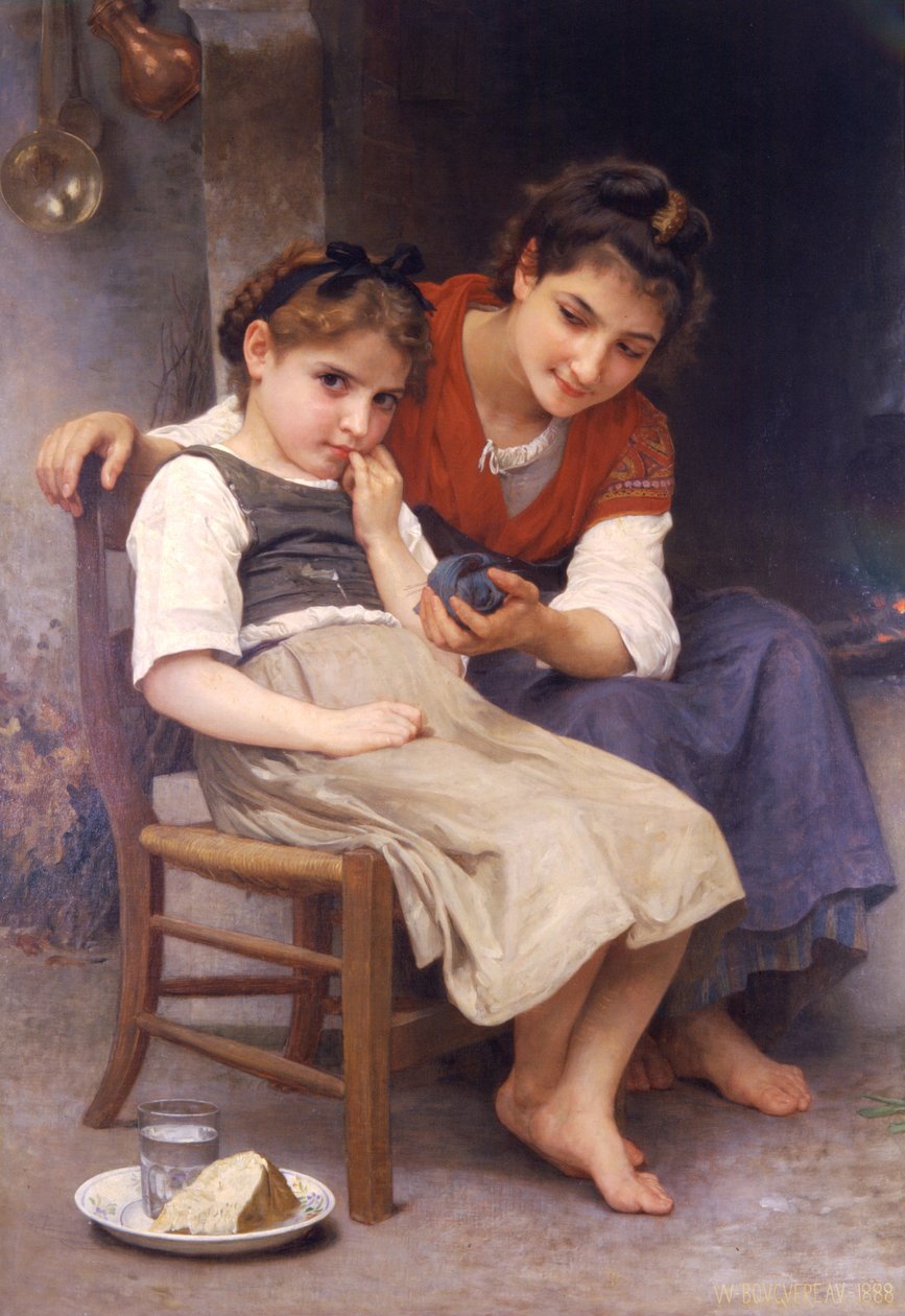 Little Sulky od William-Adolphe Bouguereau
