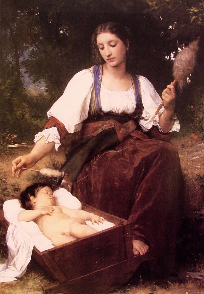 Ukolébavka od William Adolphe Bouguereau