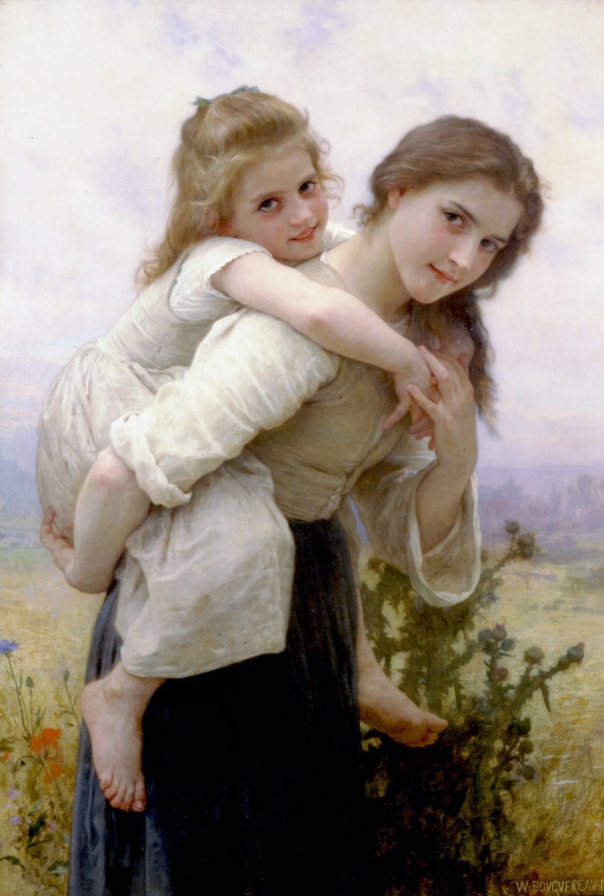 Ne příliš mnoho na nošení od William Adolphe Bouguereau