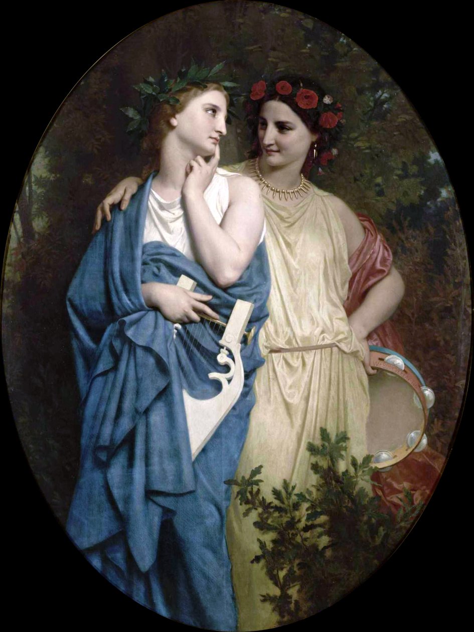 Philomela a Procne od William Adolphe Bouguereau
