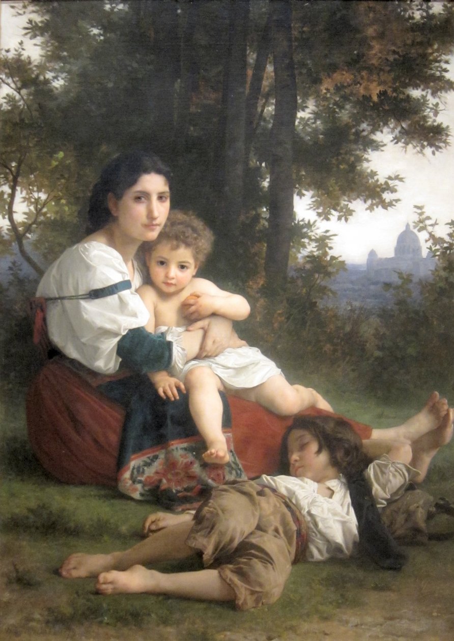 Odpočinek od William Adolphe Bouguereau
