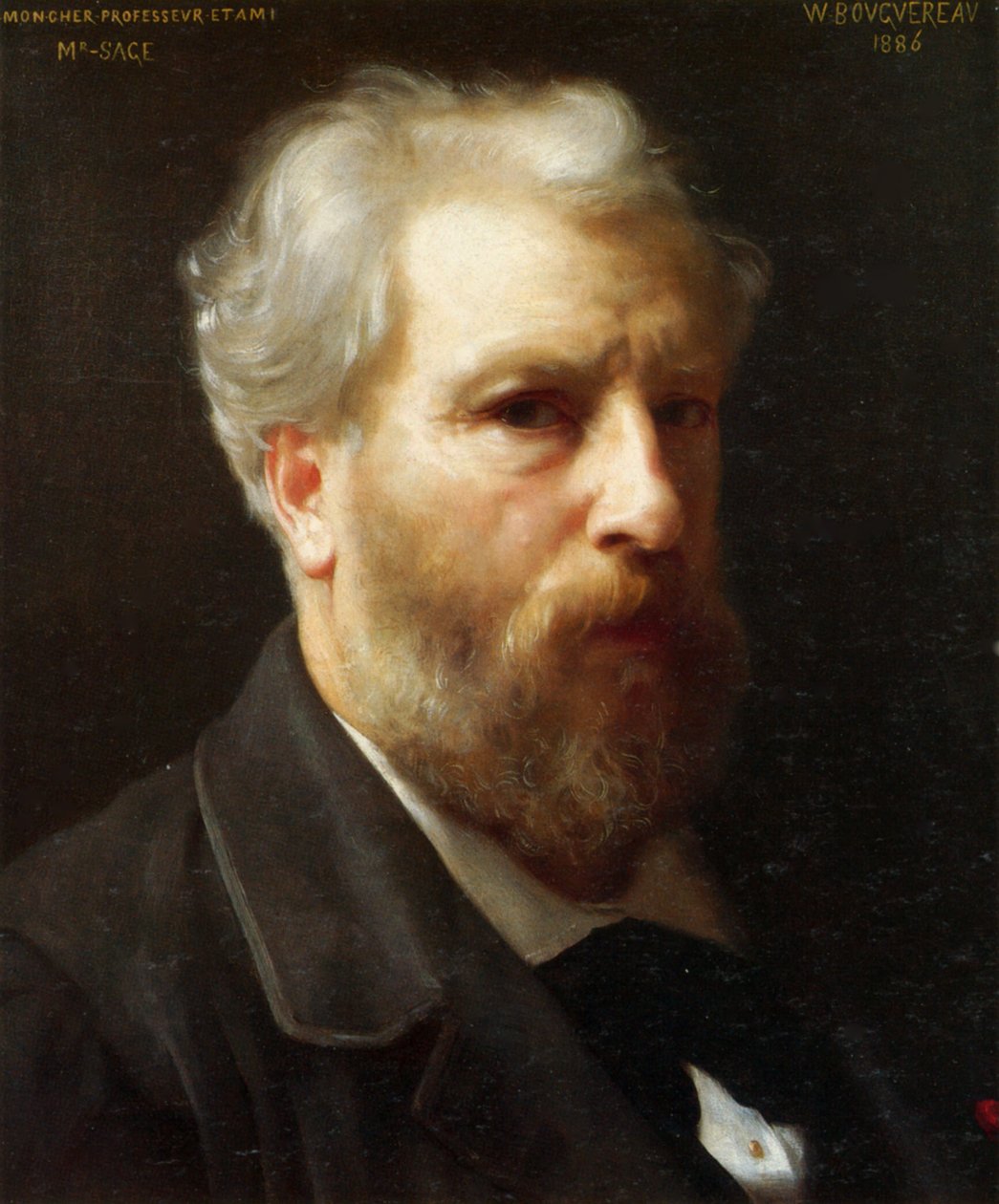 Autoportrét od William Adolphe Bouguereau
