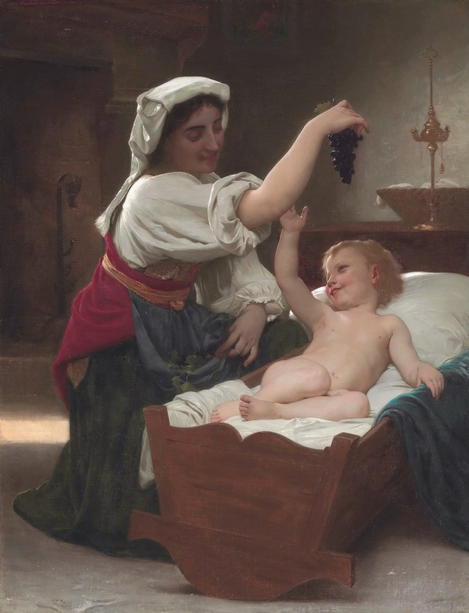 Svazek hroznů od William-Adolphe Bouguereau