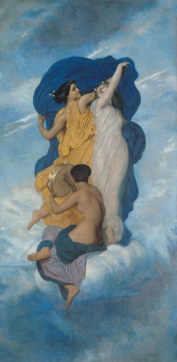 Tanec, 1856 od William Adolphe Bouguereau