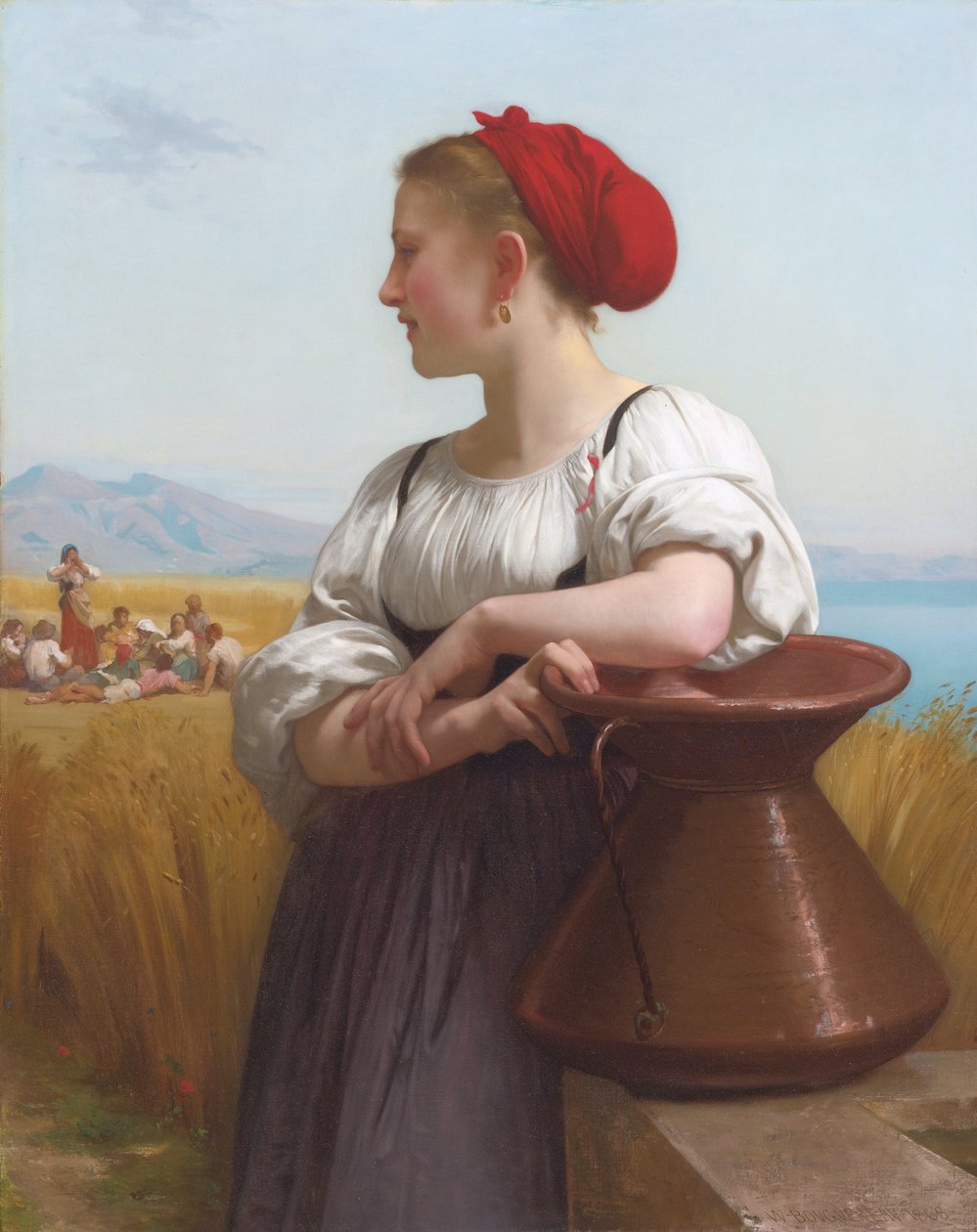 Harvester od William-Adolphe Bouguereau
