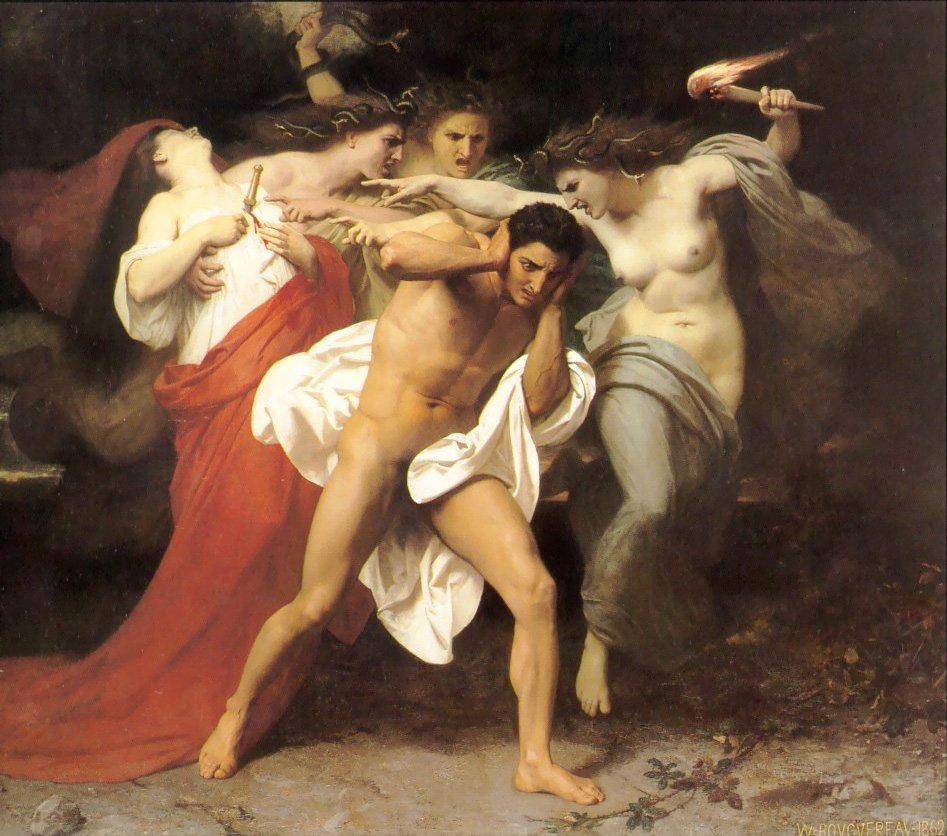 Kajíc Orestes od William Adolphe Bouguereau