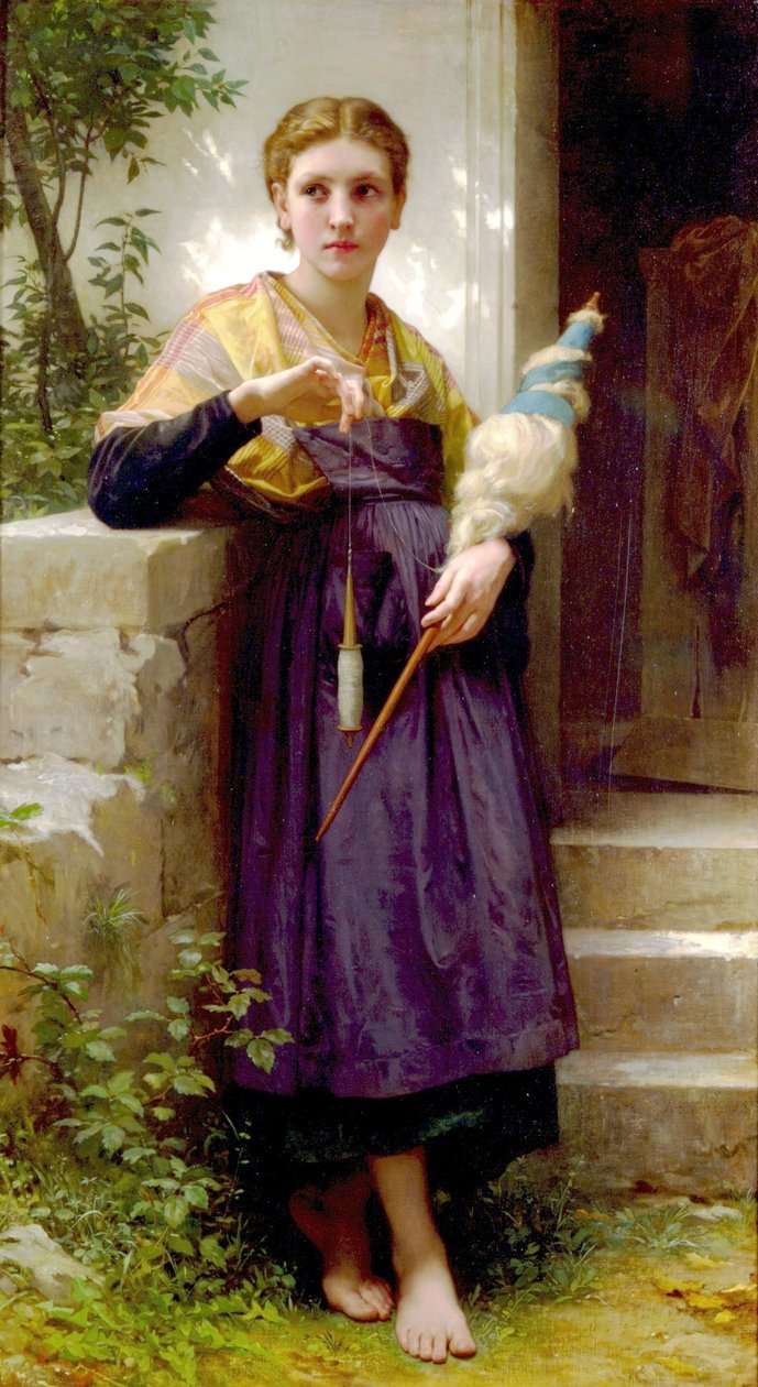 Spinner od William Adolphe Bouguereau