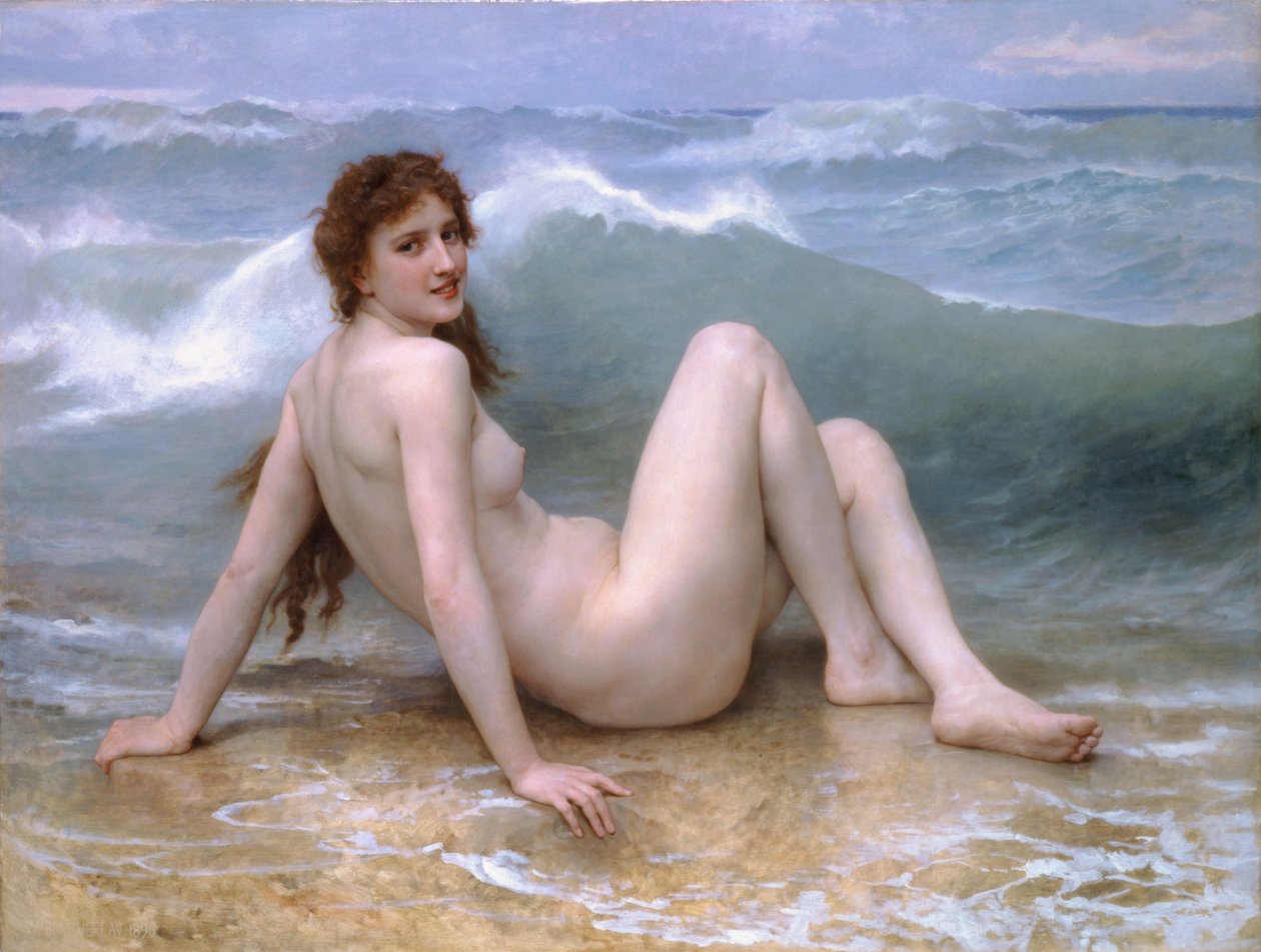 Vlna od William Adolphe Bouguereau