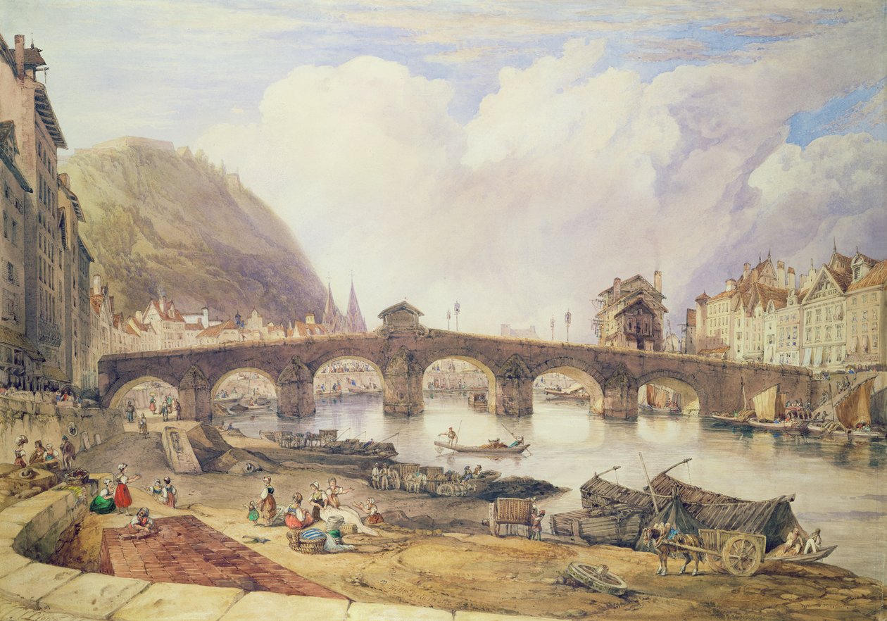 Bridge of Arches, Lutych od William Alfred Delamotte