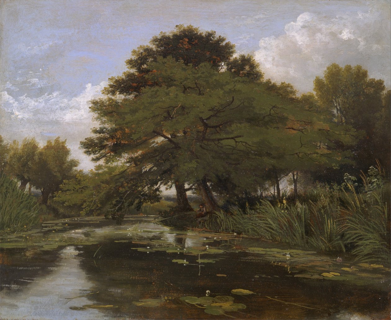 Na Isis, Waterperry, Oxfordshire od William Alfred Delamotte