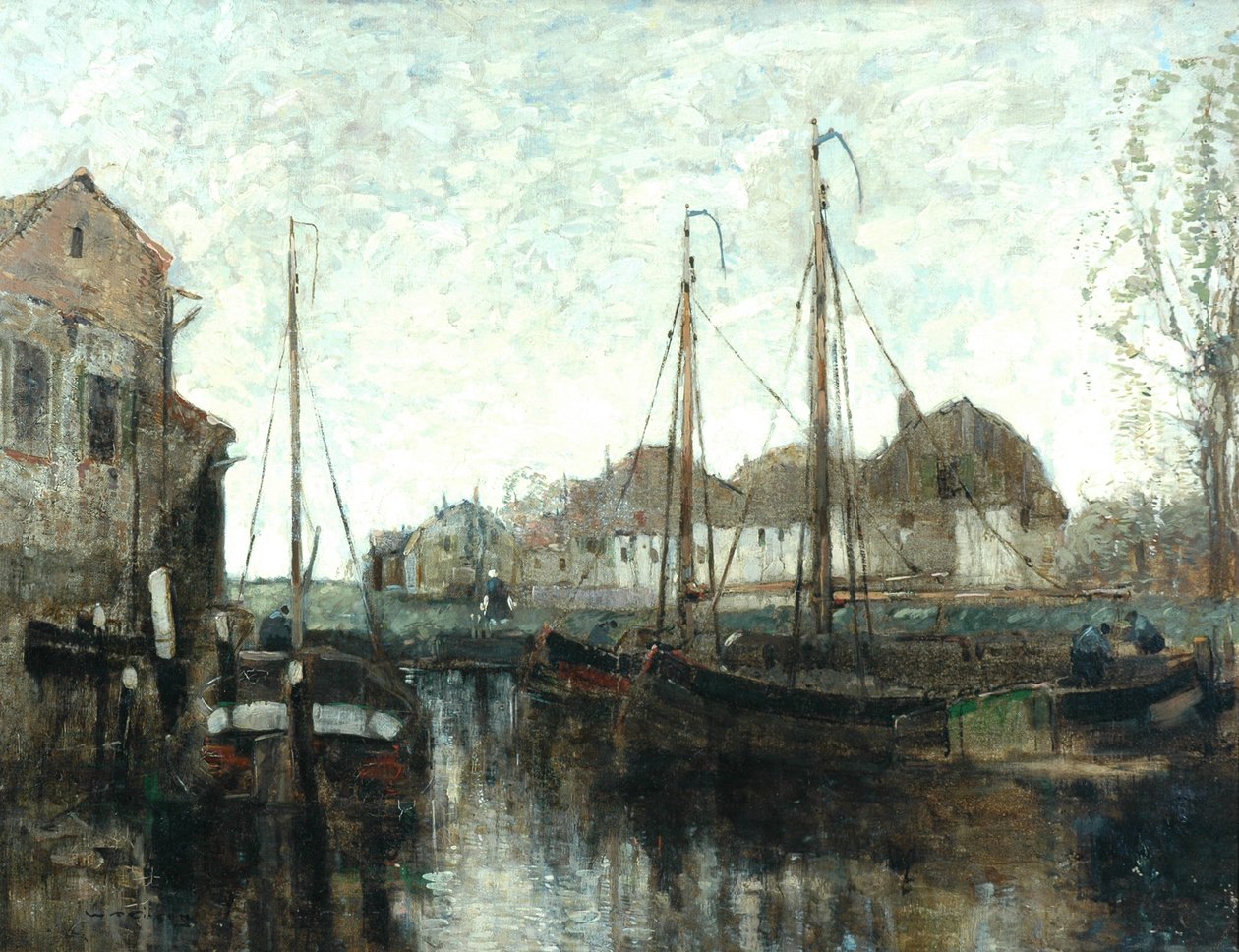 Nizozemský kanál od Alfred Gibson William