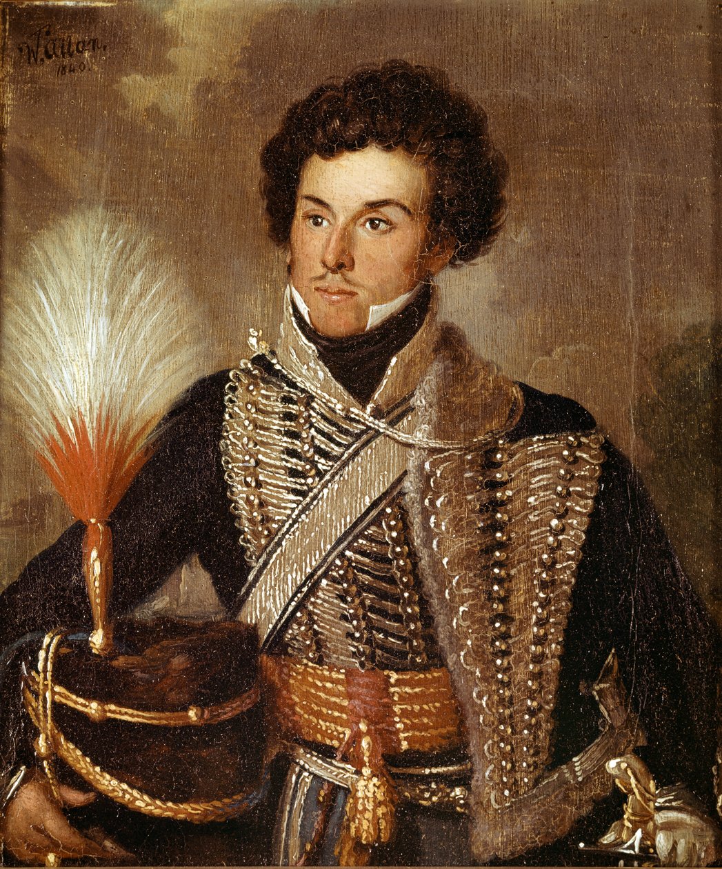 Důstojník 18. pluku dragounů, 1840 od William Allan