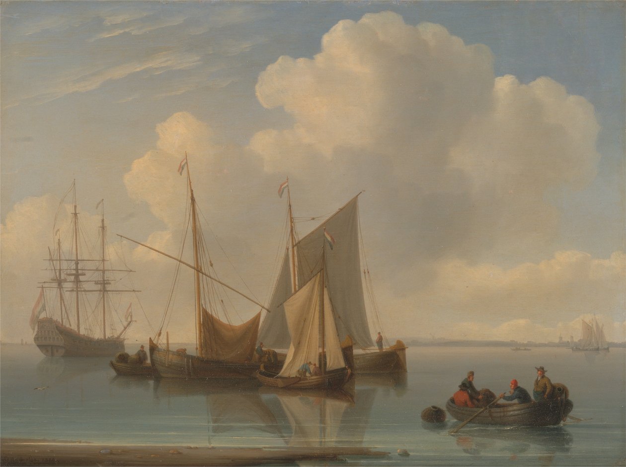 Holandské plachetnice od William Anderson