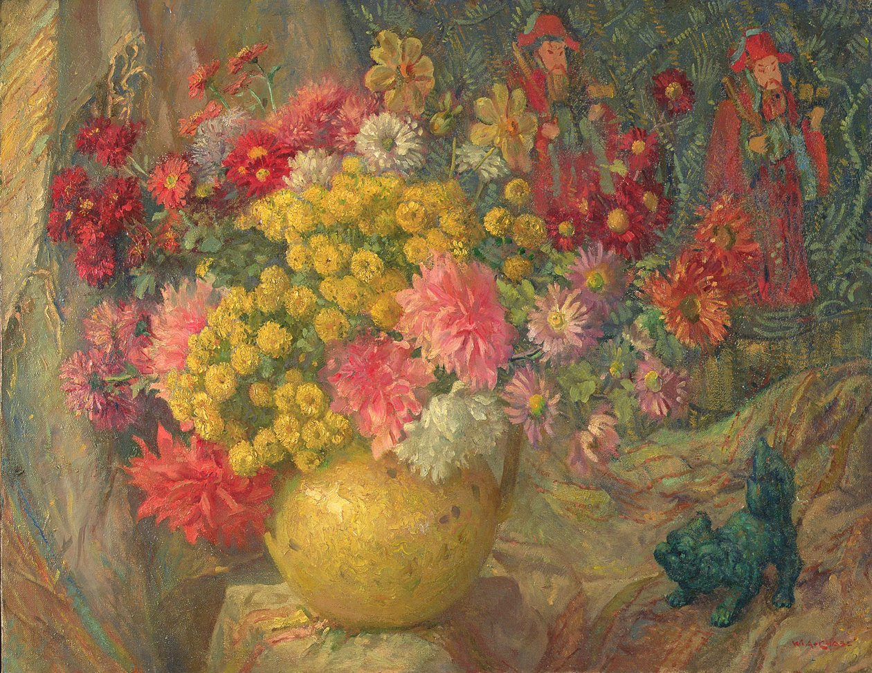 Hojný květinový trs, c.1930 od William Arthur Chase