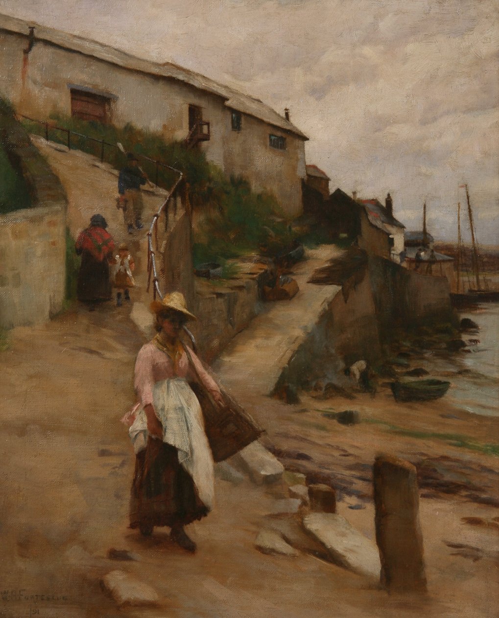 Newlyn Slip od William Banks Fortescue
